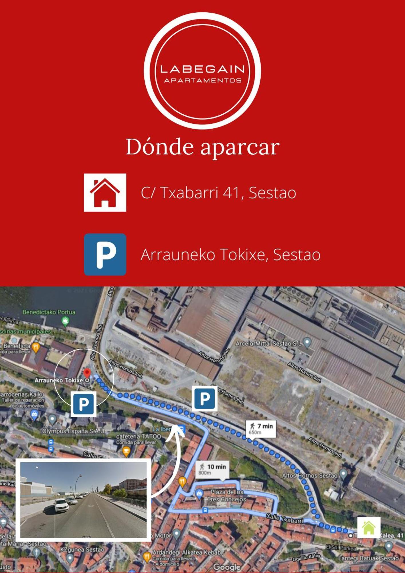 Apartamento Labegain 3 Sestao Bagian luar foto
